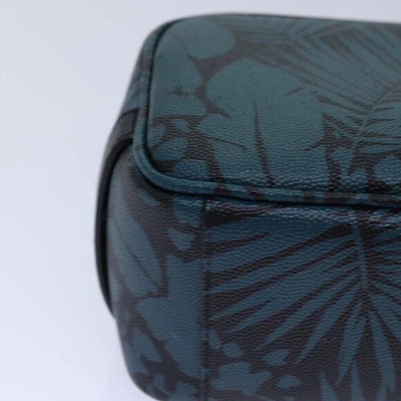 SAINT LAURENT Pouch PVC Green Auth ac3173 - Picture 5 of 16